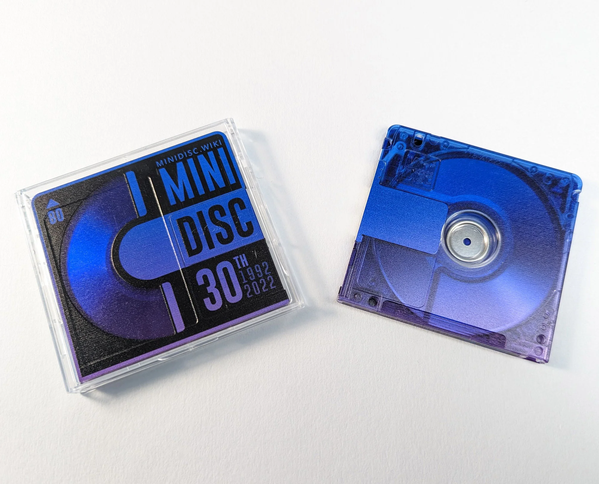MiniDisc Wiki 30th Anniversary Blank MiniDisc