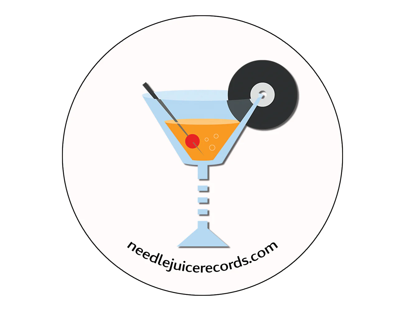 Needlejuice Circular Sticker